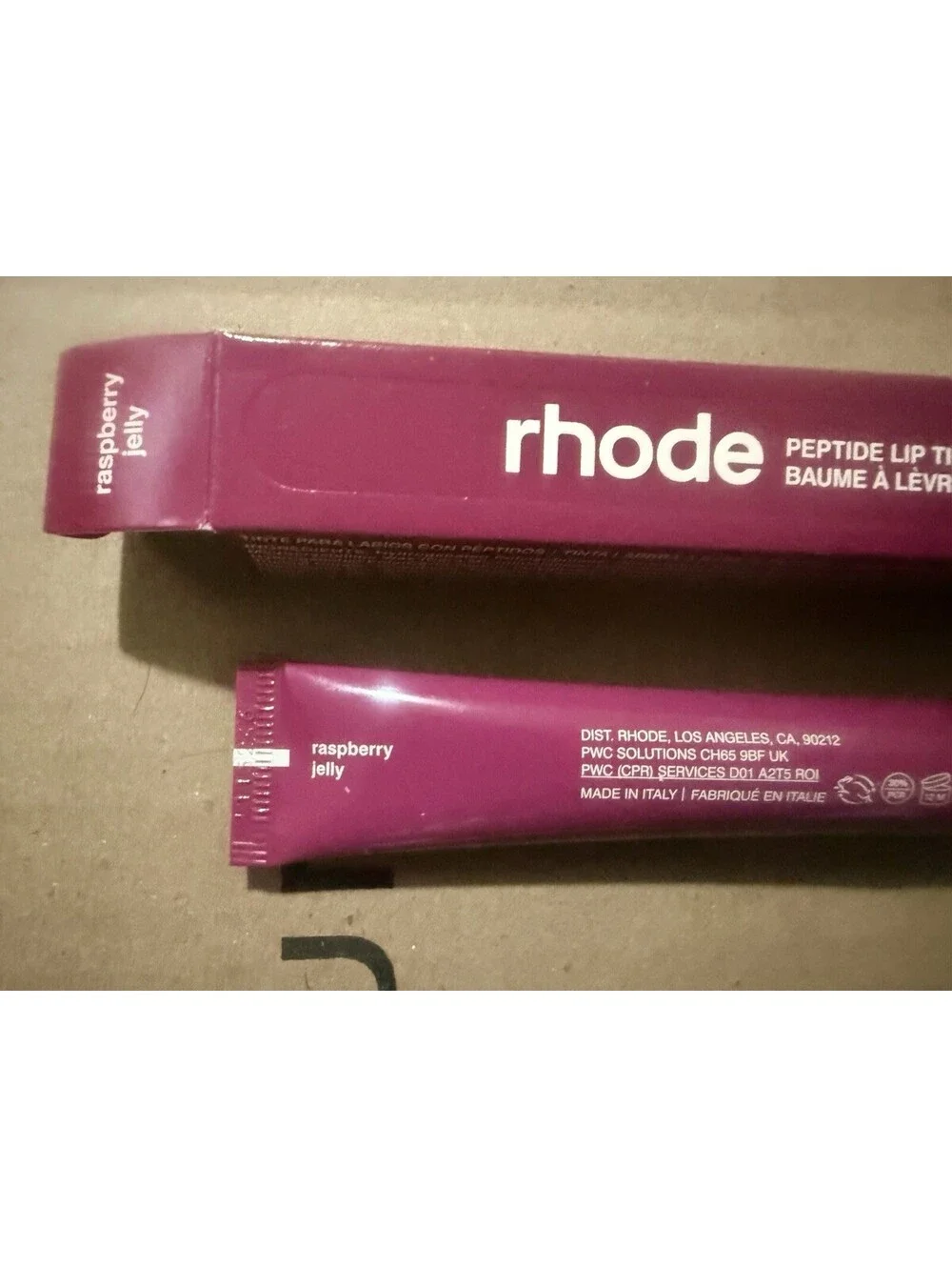 Rhode Peptide Lip Tint “raspberry jelly” Limited Edition Version!!! BNIB